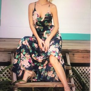 Multicolor Floral Maxi